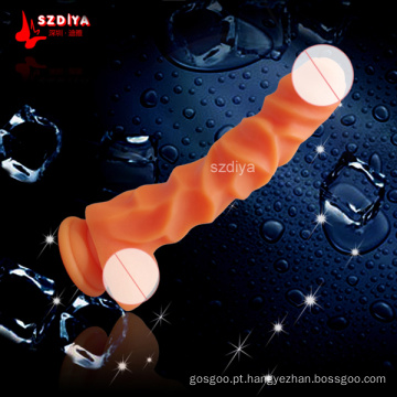 Sex Toy adulto realista sexo boneca erótica produto Dildo (DYAST409)